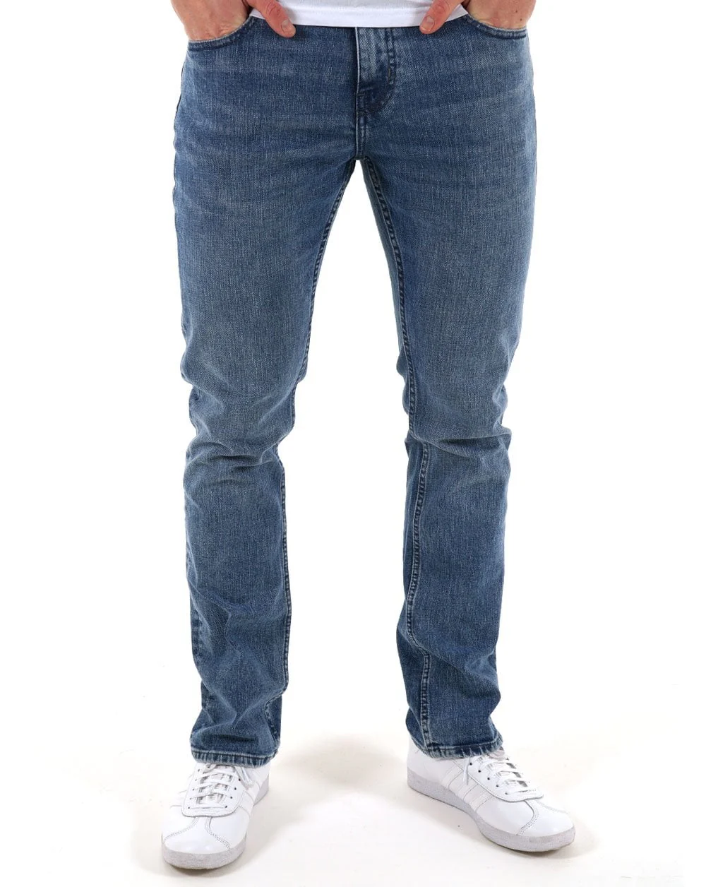80s Casual Classics Alaska Straight Jeans Light Blue