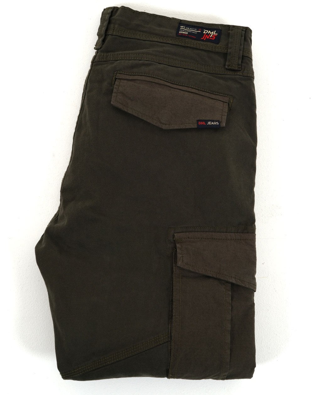 80s Casual Classics Blade Cargo Pants Olive Green - Image 2
