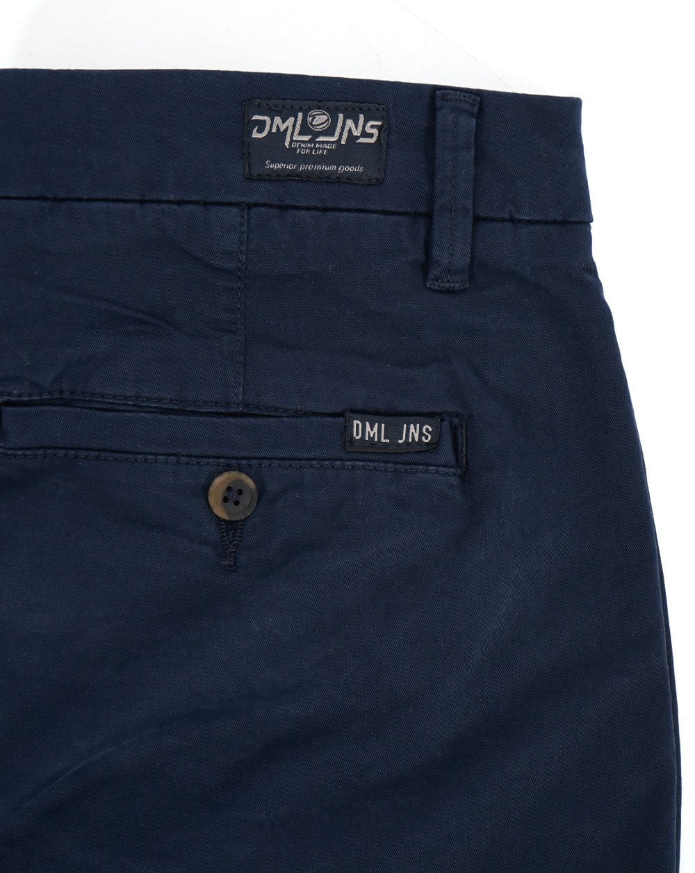 80s Casual Classics Chino Trousers Navy - Image 2