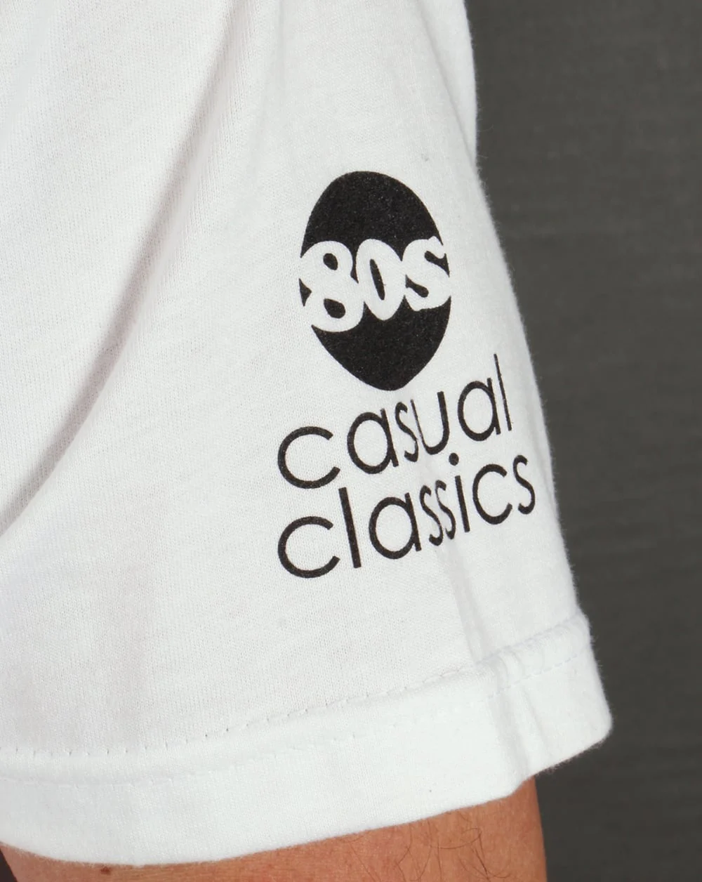 80s Casual Classics Definitely Casual T-shirt White - Image 3