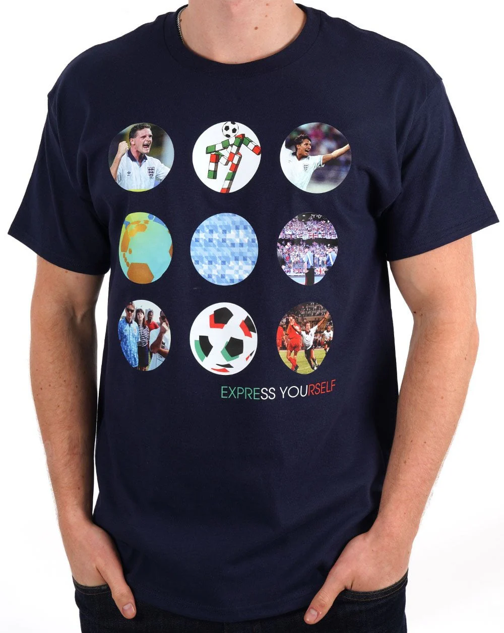 80s Casual Classics Express Yourself T Shirt Navy