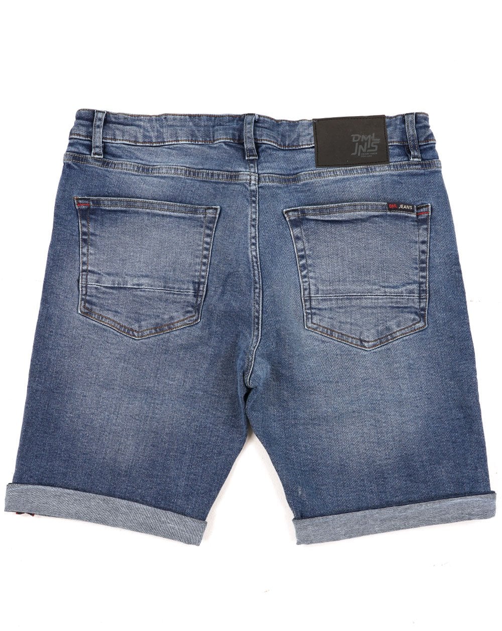 80s Casual Classics Denim Shorts Mid Wash - Image 3