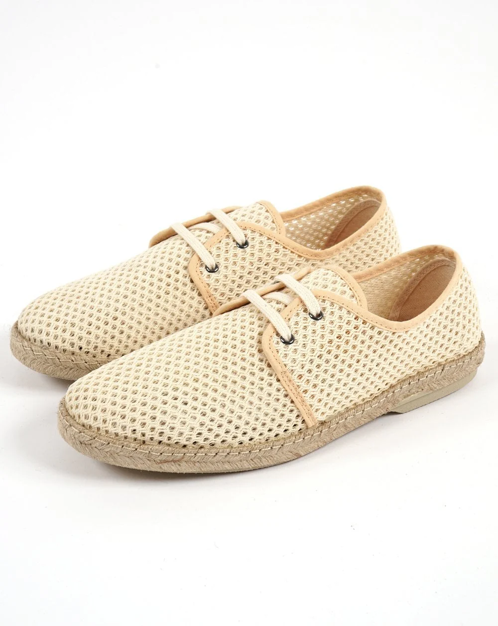 80s Casual Classics Paulo Mesh Lace Up Cream