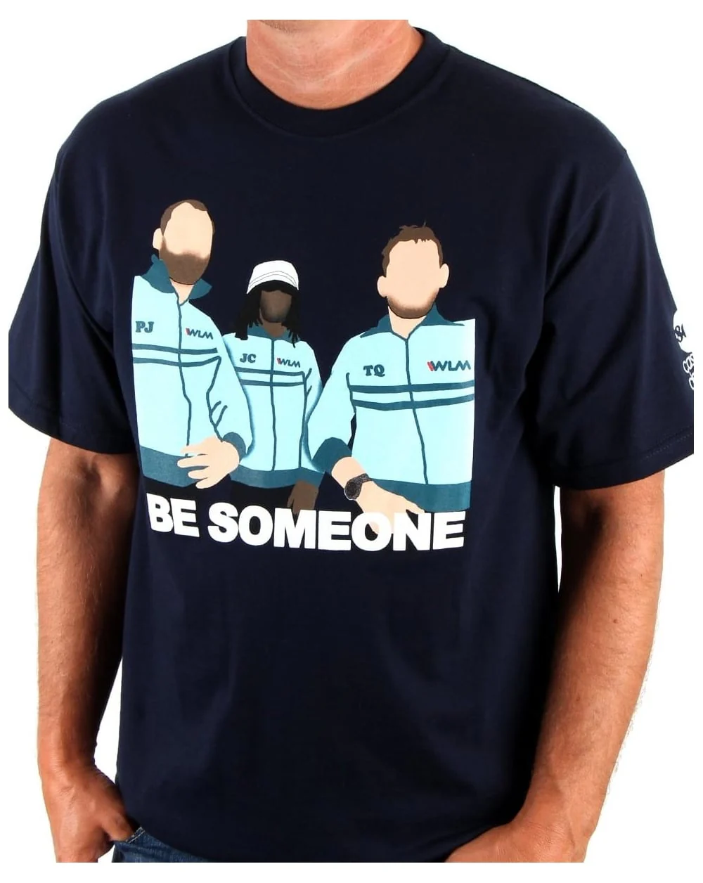 80s Casual Classics WLM T Shirt Navy - Image 2