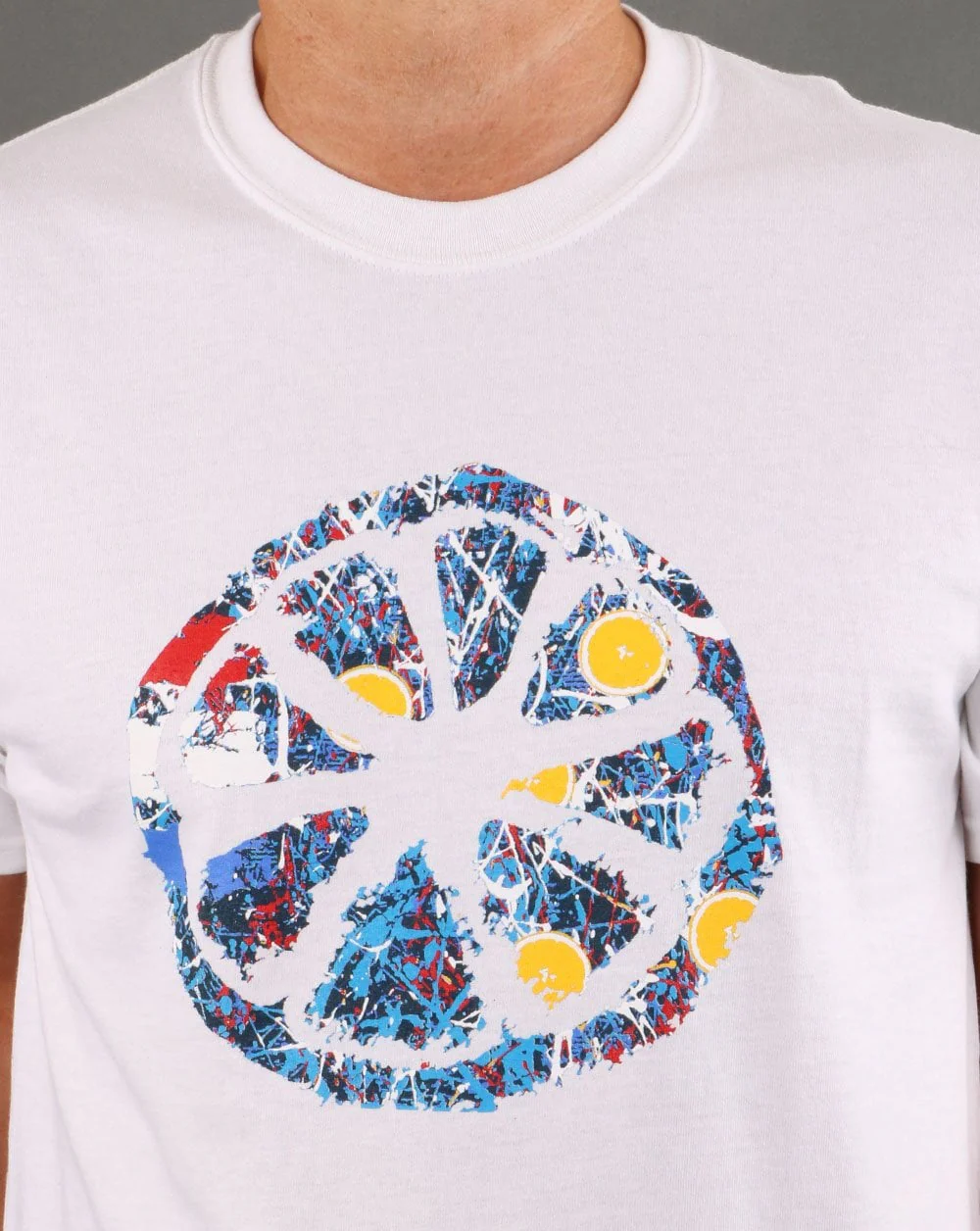 80s Casuals - Jackson Roses No.5 T-shirt White - Image 3