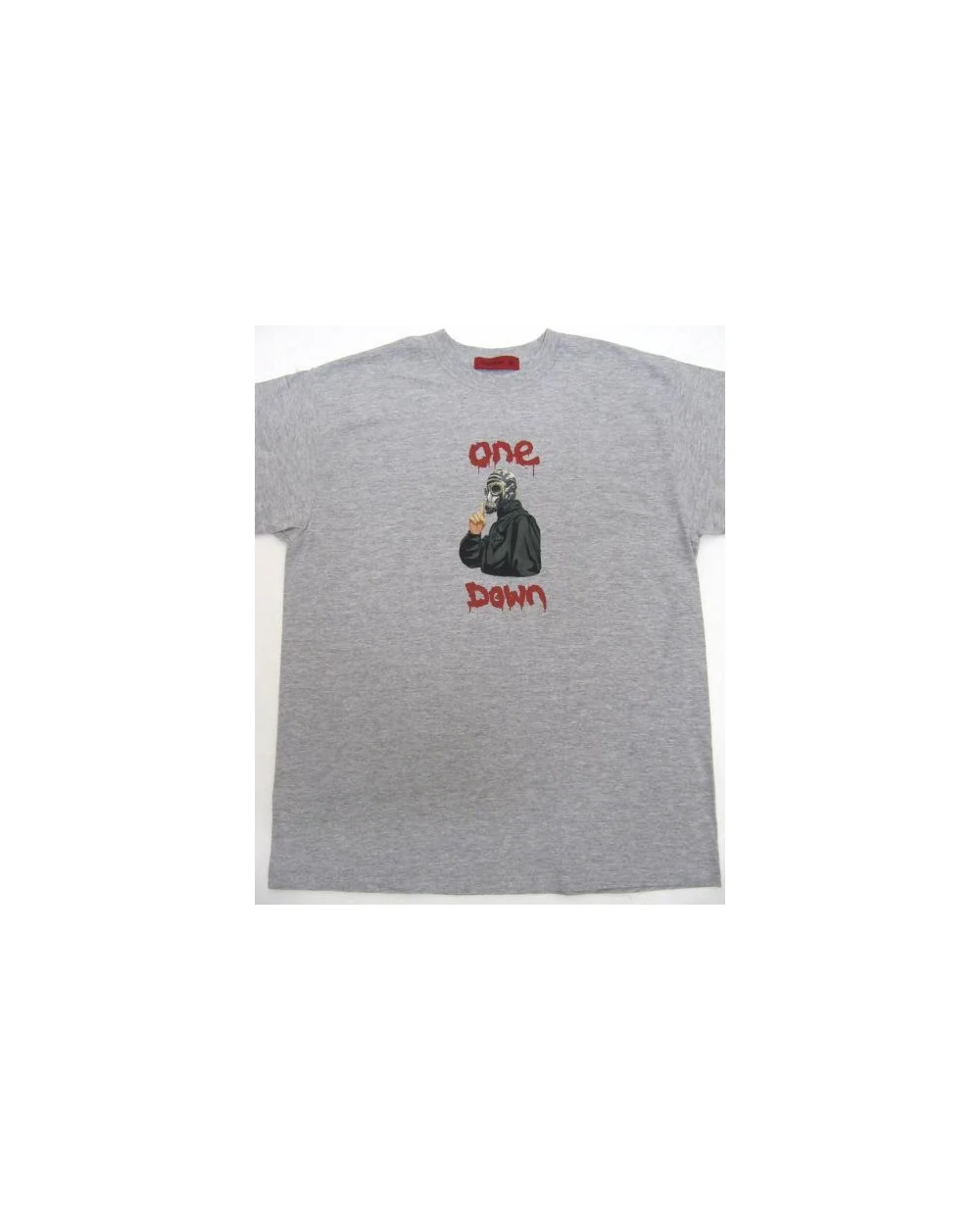 80s Casuals One Down T-shirt Light Grey - Image 2