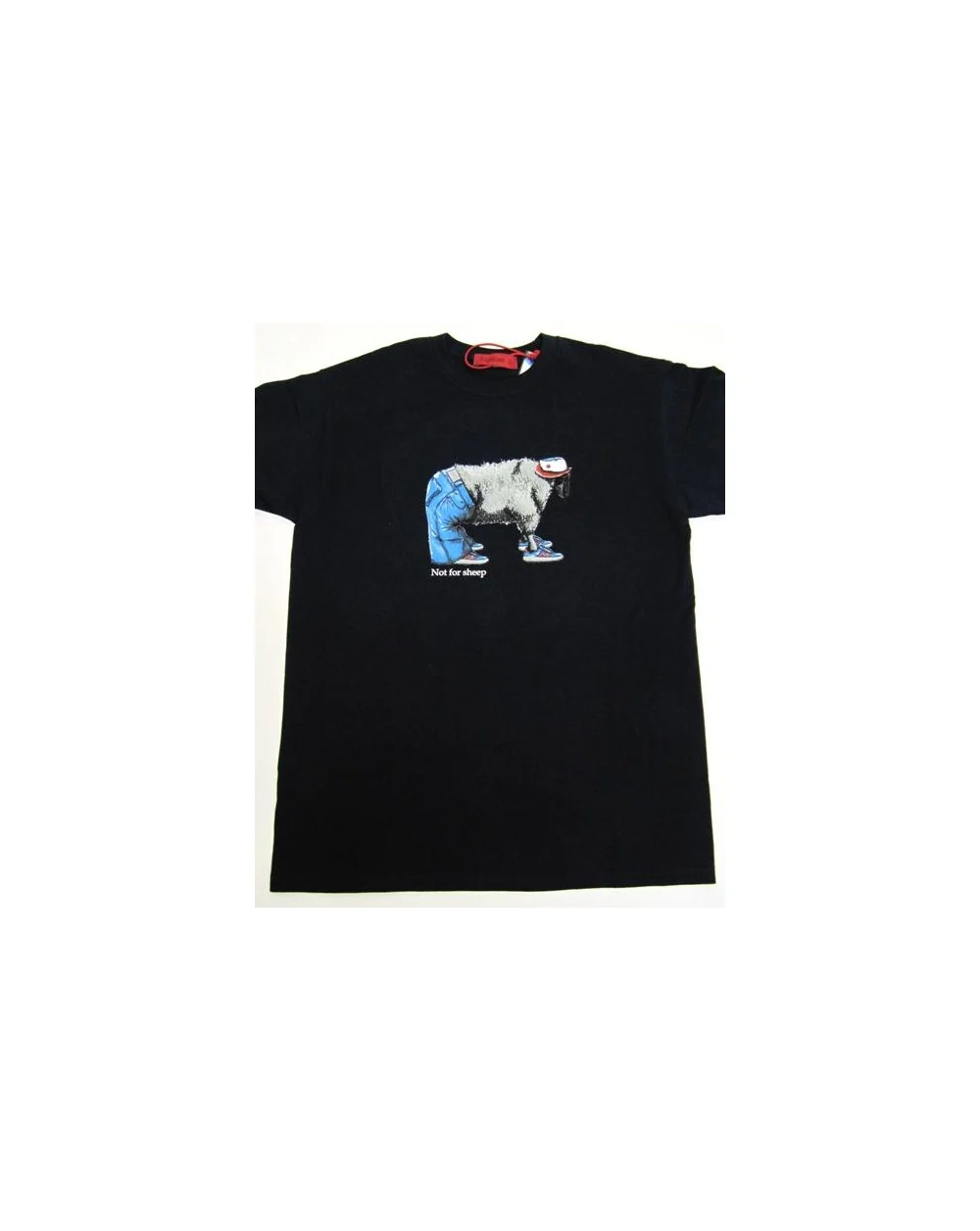 80s Casuals Stepping Stone Not For Sheep T-shirt Navy - Image 2