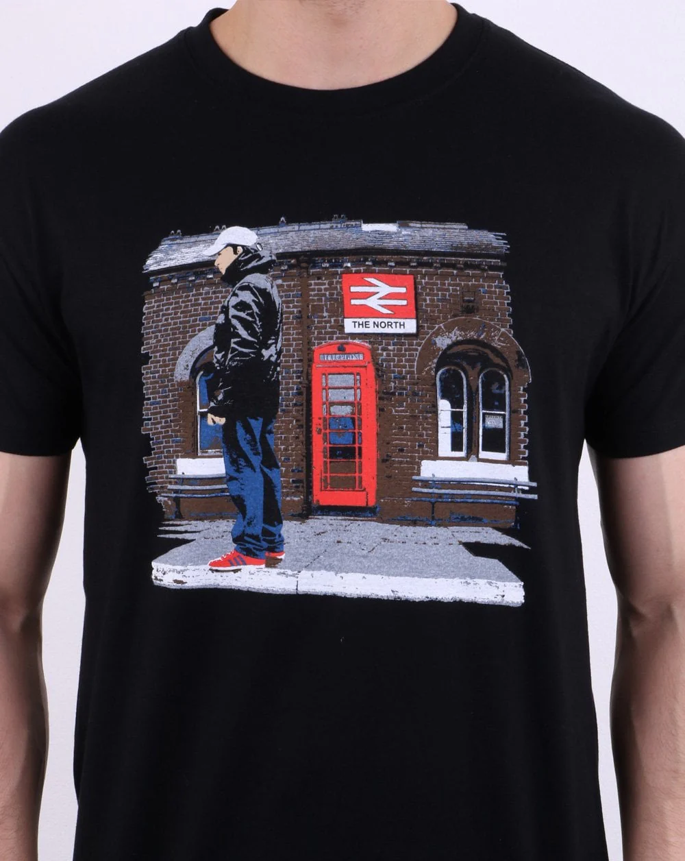 80s Casuals The North T-shirt Black - Image 3