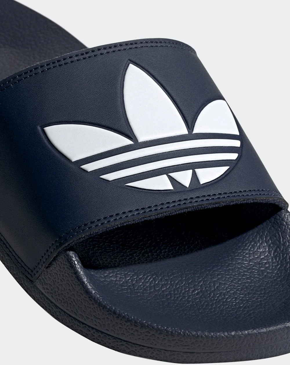 Adidas Adilette Lite Sliders Navy/White - Image 3