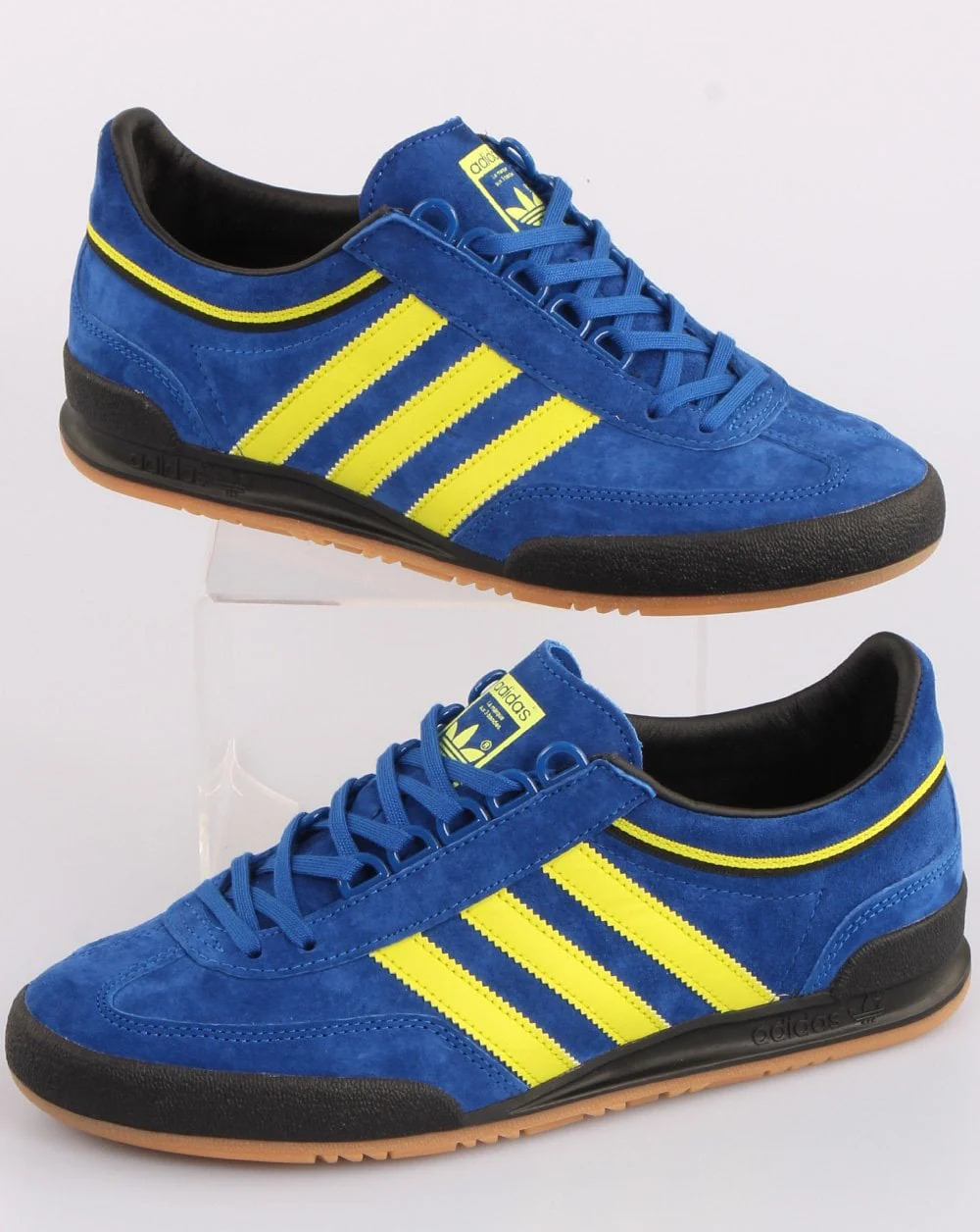 Adidas Atlantic Mk II Trainers Power Blue/Solar Yellow - Image 2