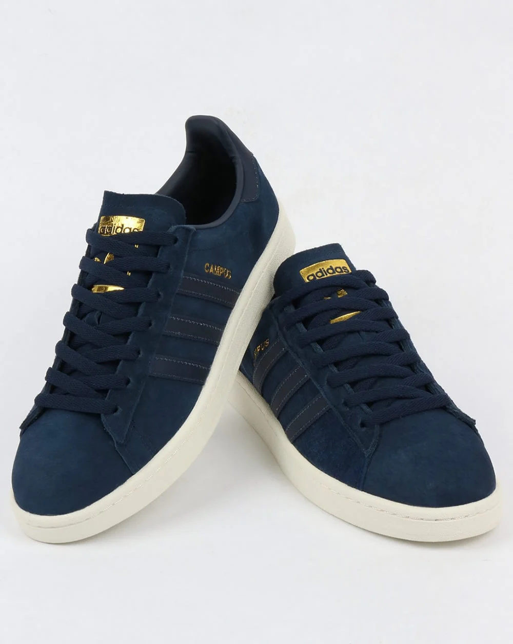 Adidas Campus Trainers Navy / Navy Reflect - Image 3