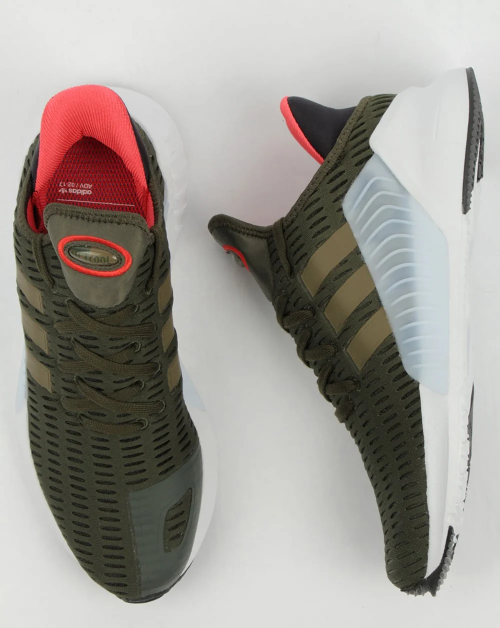 Adidas Climacool 02/17 Trainers Night Cargo/Olive - Image 2