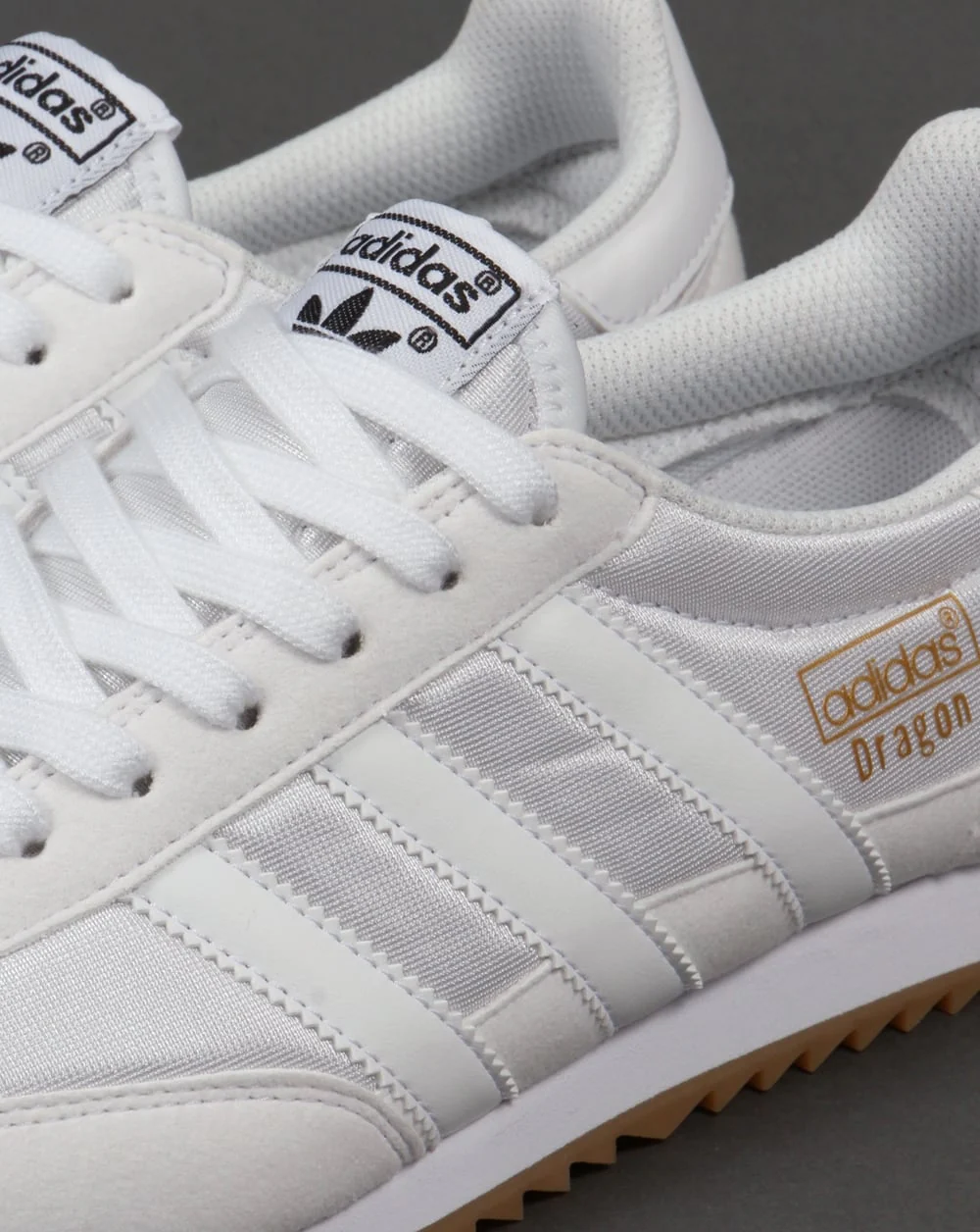 Adidas Dragon Trainers White/White - Image 4
