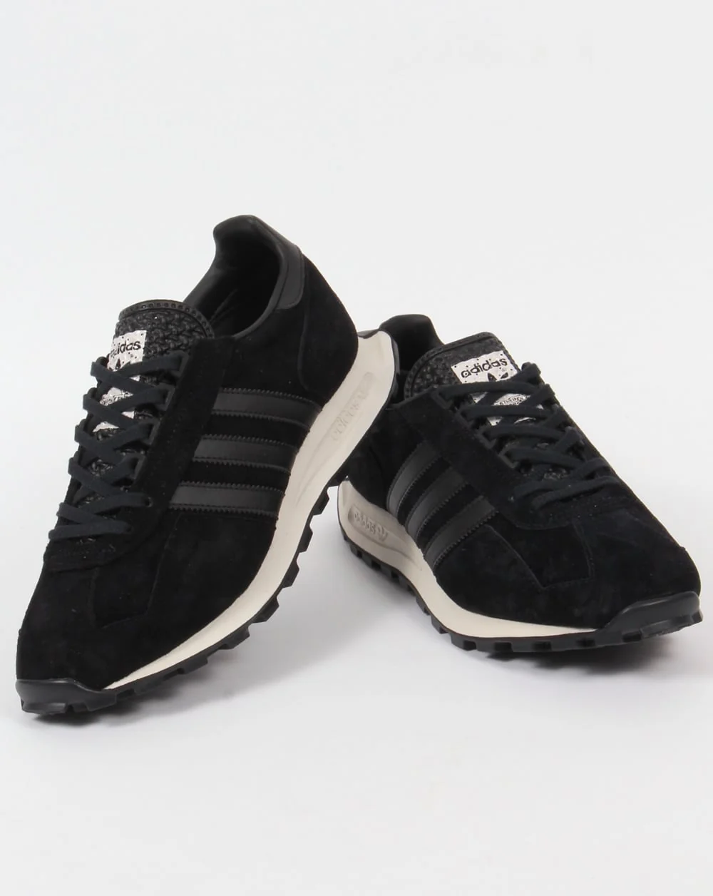 Adidas Formel 1 Trainers Black/White Sole - Image 3