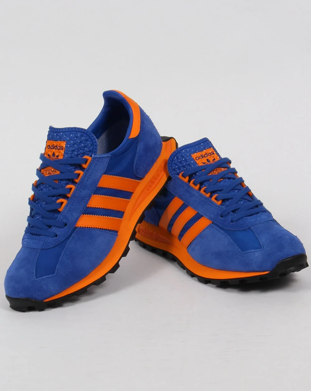 Adidas Formel 1 Trainers Blue/Orange - Image 3