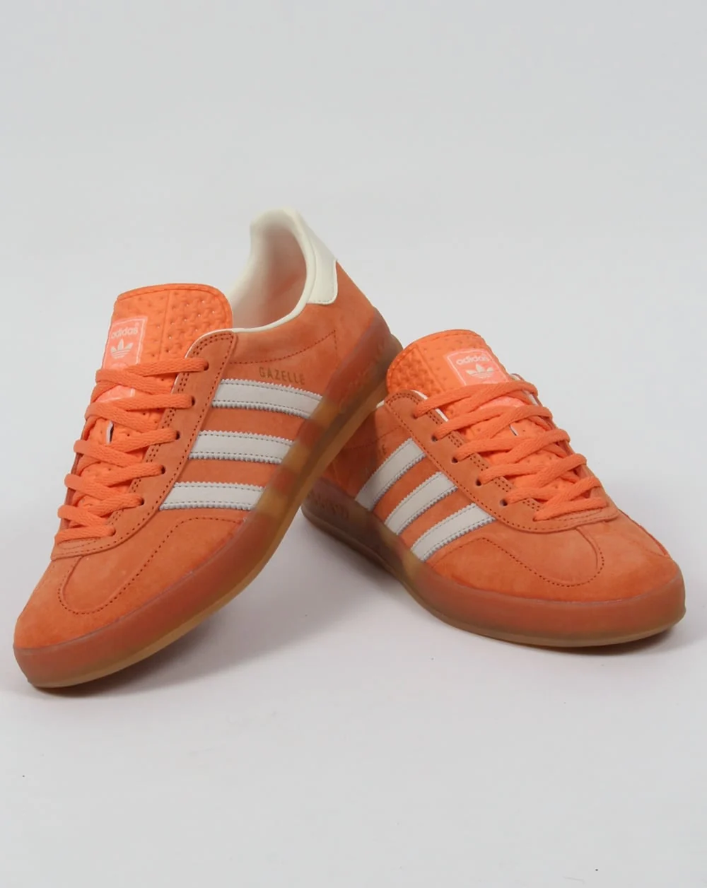 Adidas Gazelle Indoor Trainers in light orange - Image 3