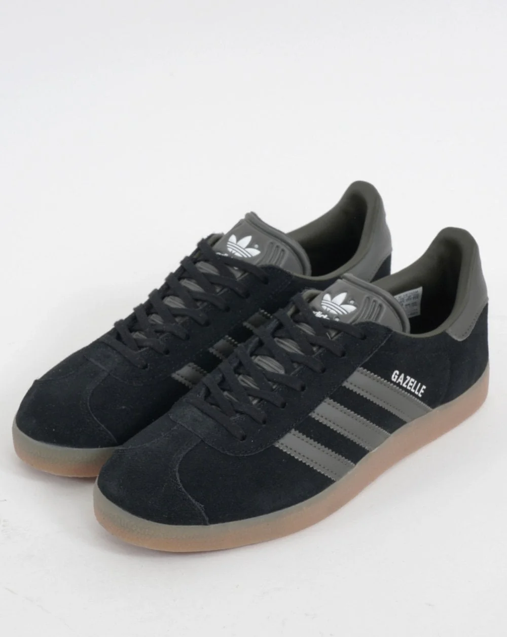 Adidas Gazelle Trainers Black/Grey - Image 4