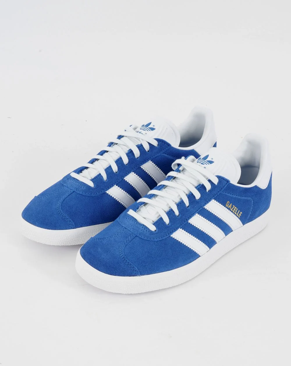 Adidas Gazelle Trainers Blue/White - Image 4