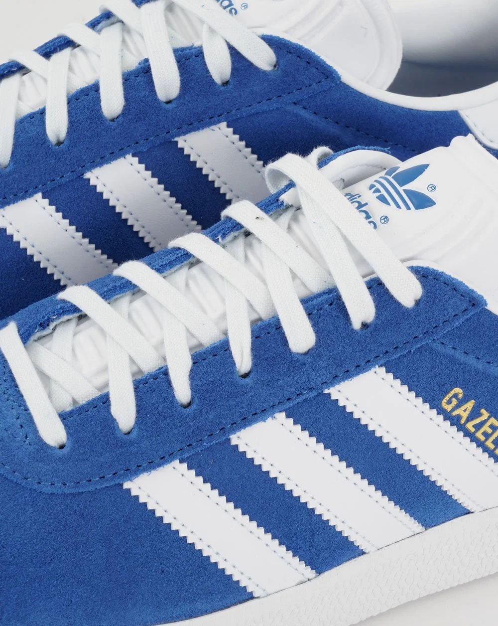 Adidas Gazelle Trainers Blue/White - Image 5