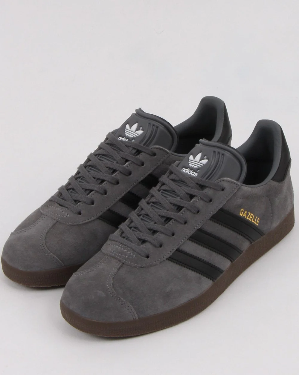 Adidas Gazelle Trainers Grey/black - Image 4