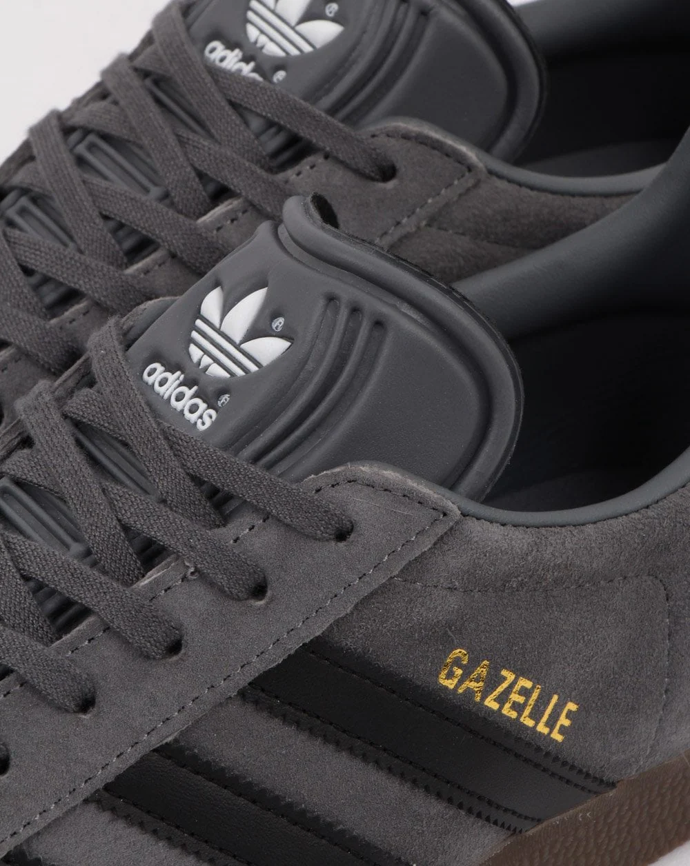 Adidas Gazelle Trainers Grey/black - Image 5