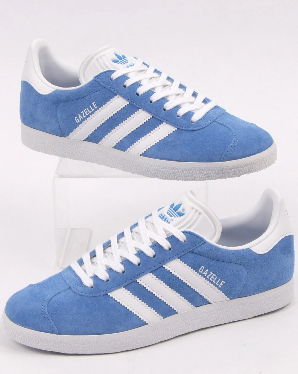 Adidas Gazelle Trainers Real Blue/White - Image 2