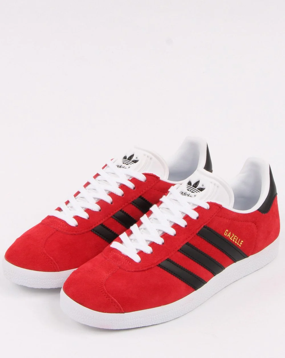 Adidas Gazelle Trainers Red/Black - Image 3