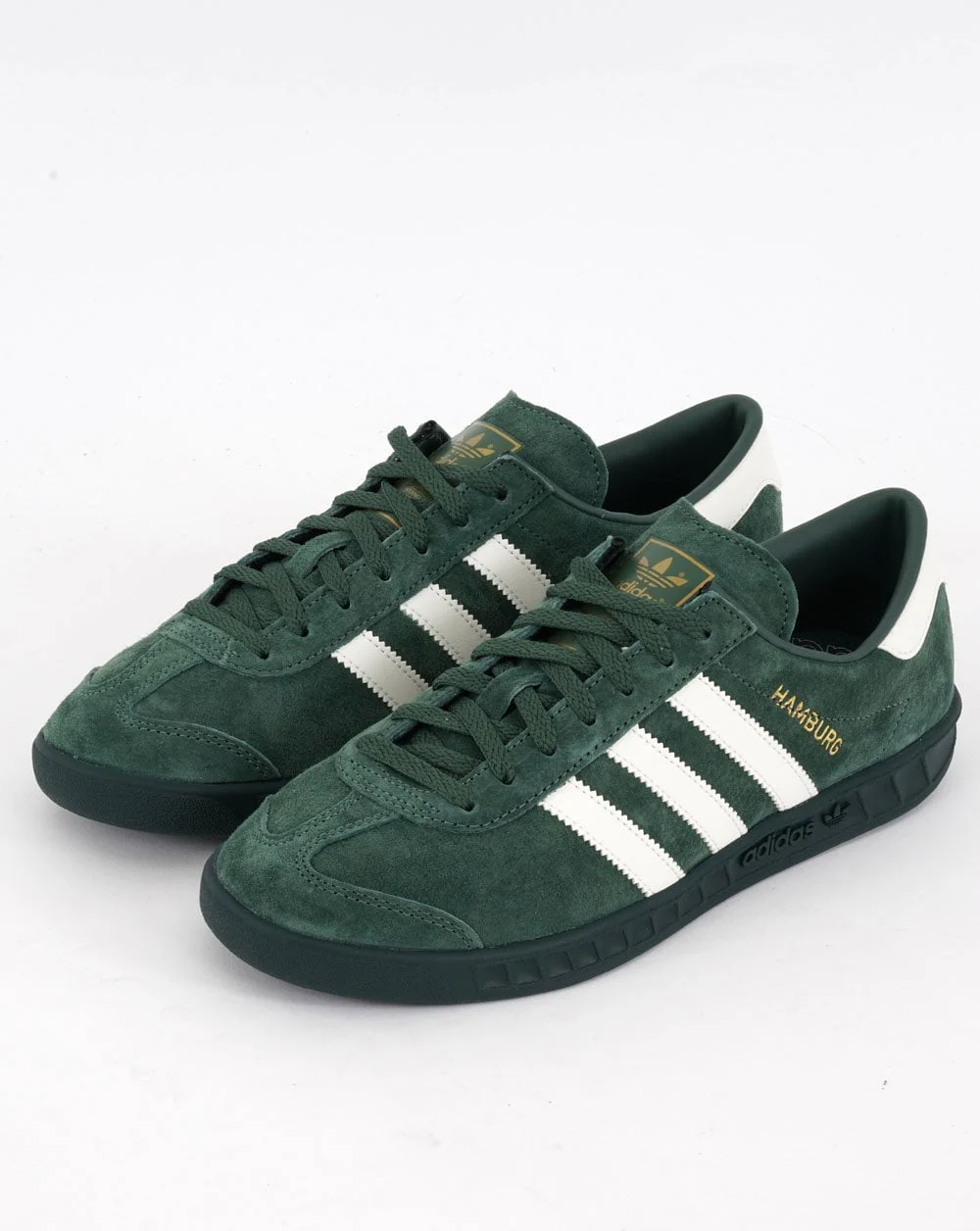 Adidas Hamburg Trainers Green Oxide - Image 4