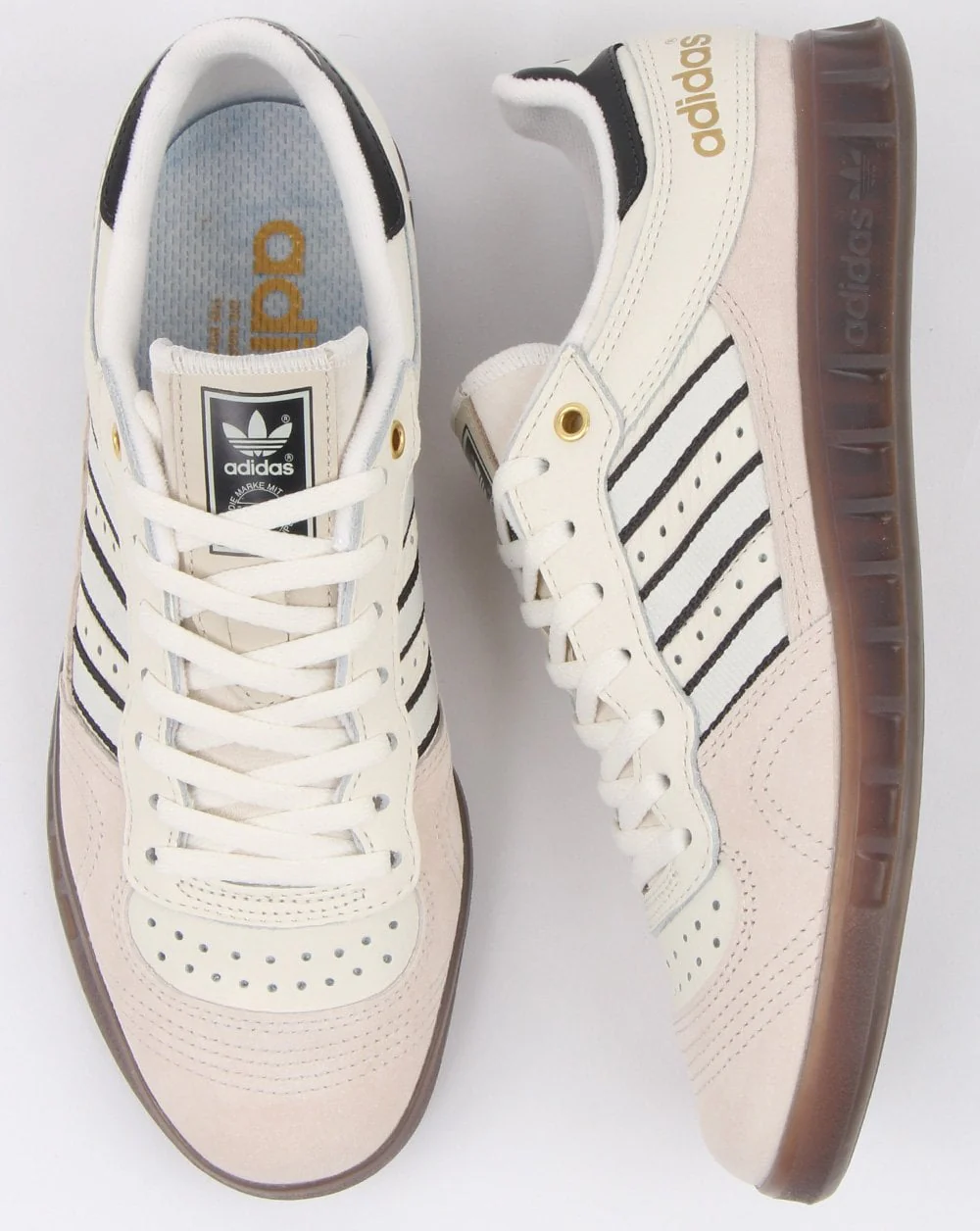 Adidas Handball Top Trainers Off White/carbon - Image 2