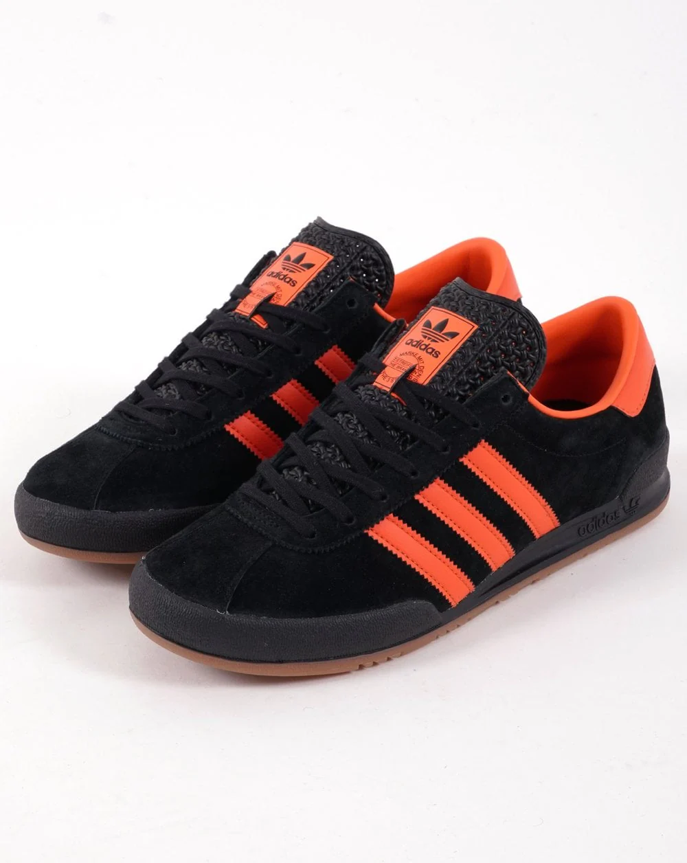 Adidas Jeans Mk II Trainers Black/Orange - Image 4