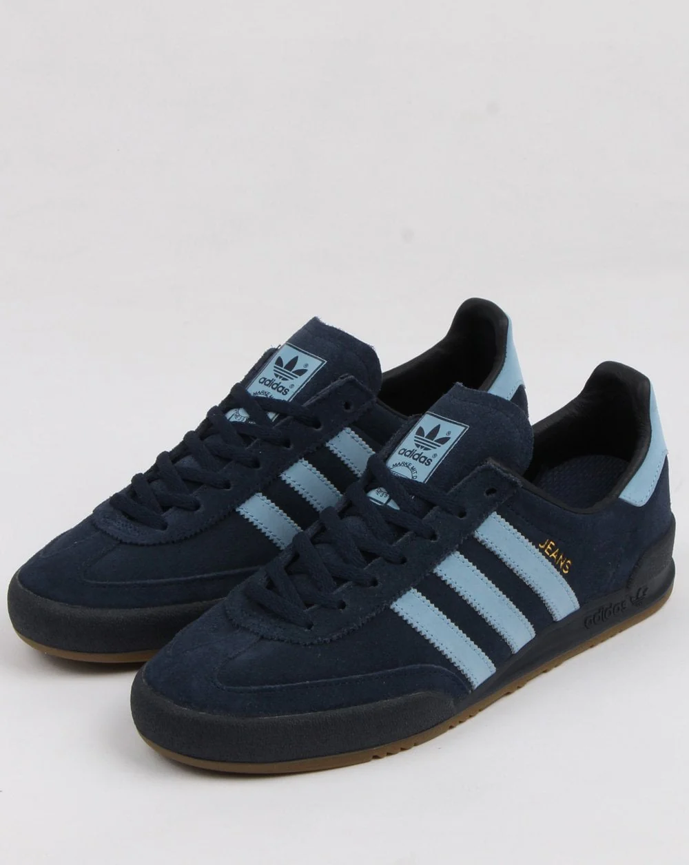 Adidas Jeans Trainers Navy/Sky - Image 3