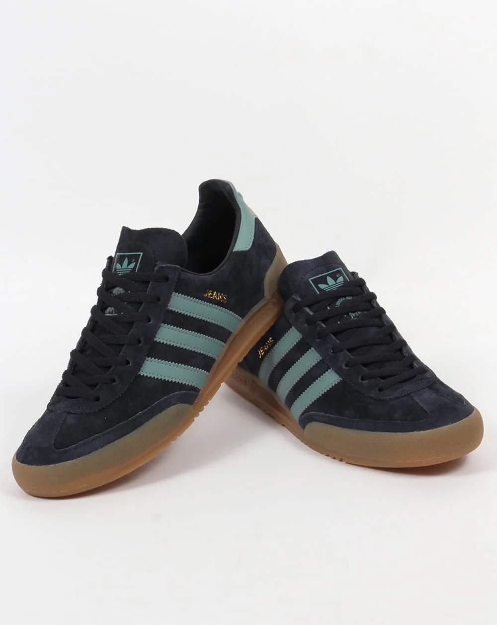 Adidas Jeans Trainers Navy/Sky - Image 3