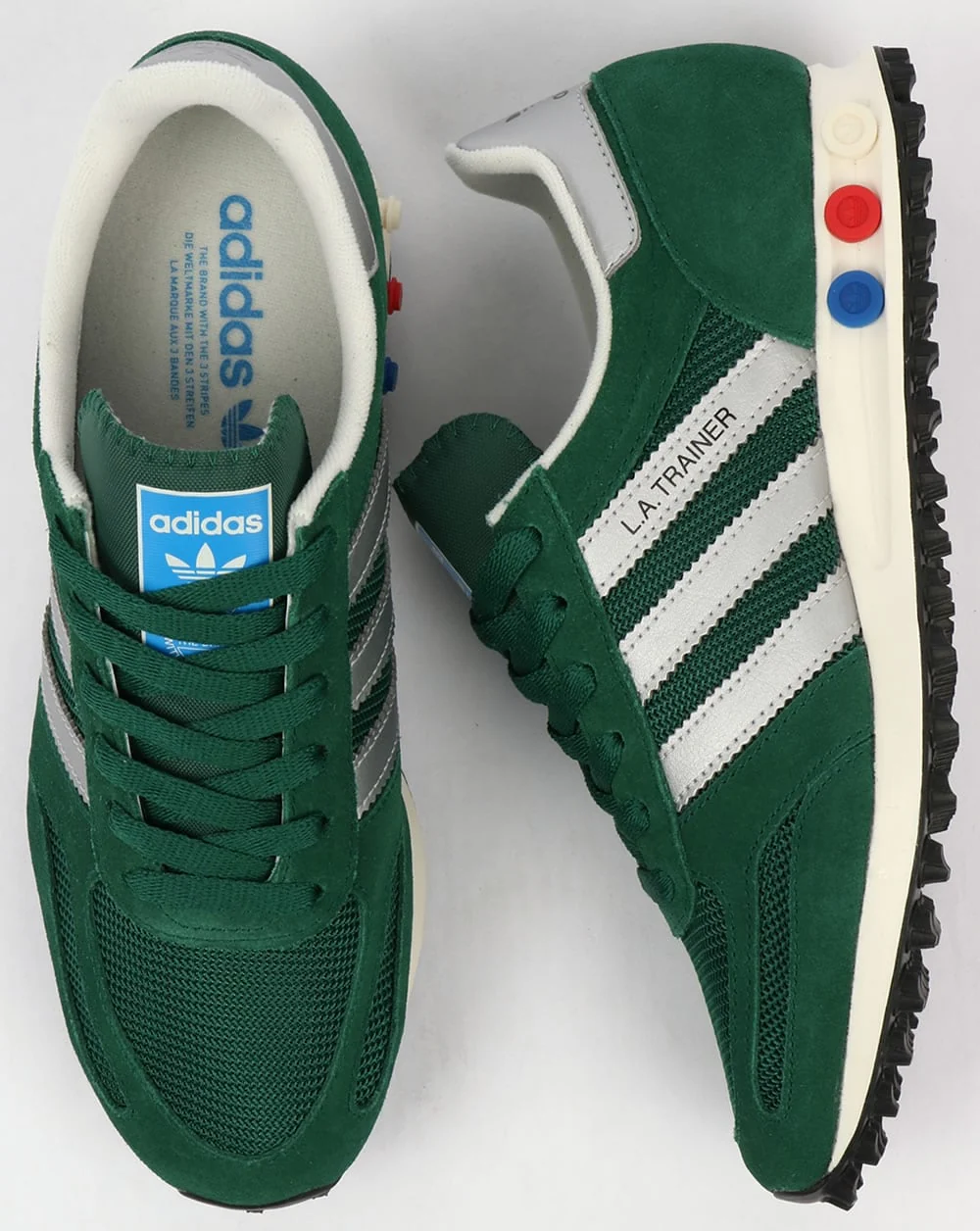 Adidas La Trainer Og Green/silver - Image 3