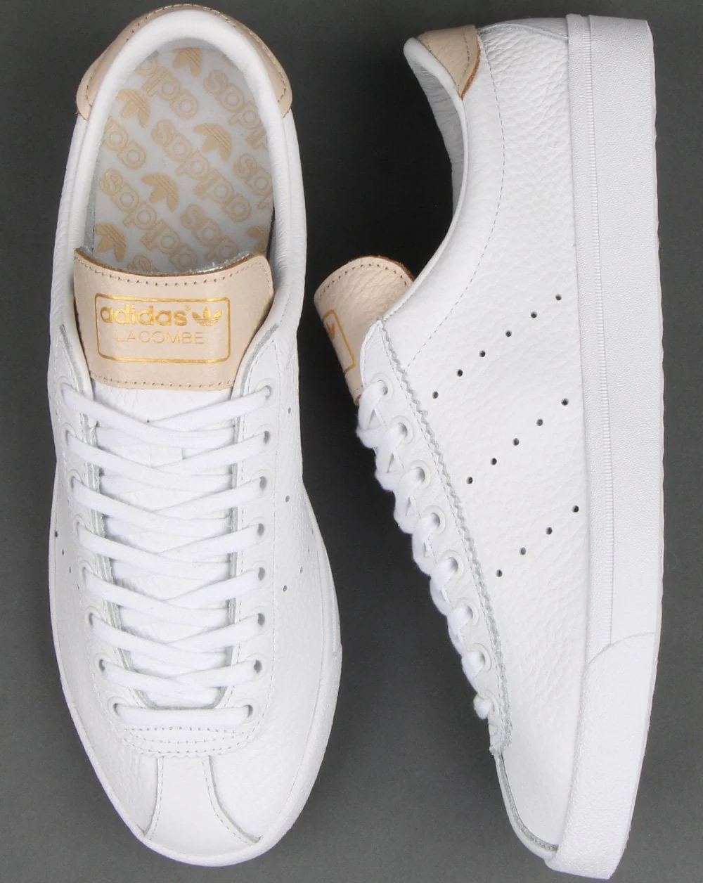 Adidas Lacombe Trainers White - Image 3