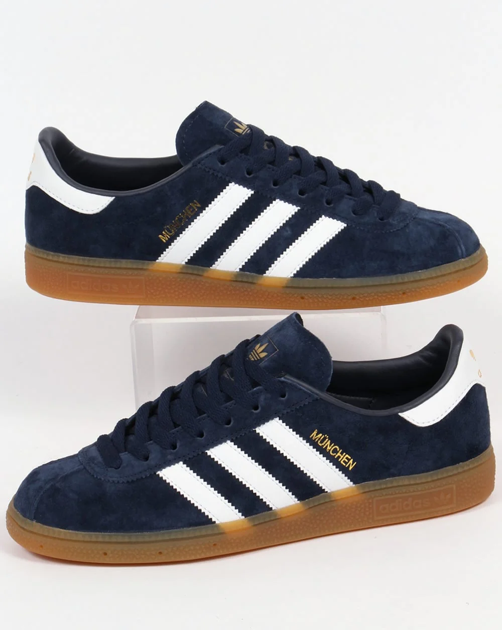Adidas Munchen Trainers Navy/White
