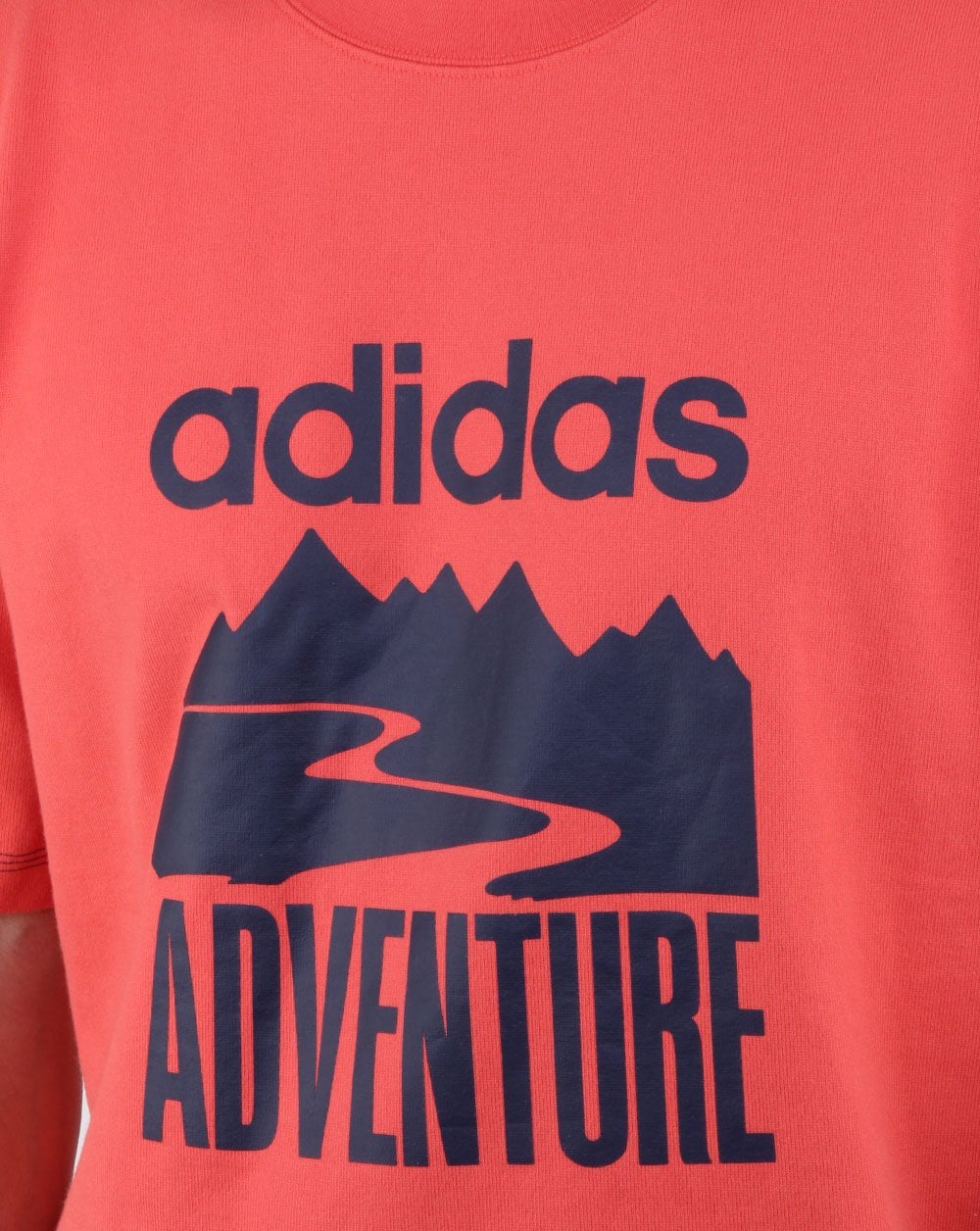 Adidas Originals Adventure T Shirt Trace Scarlet - Image 2