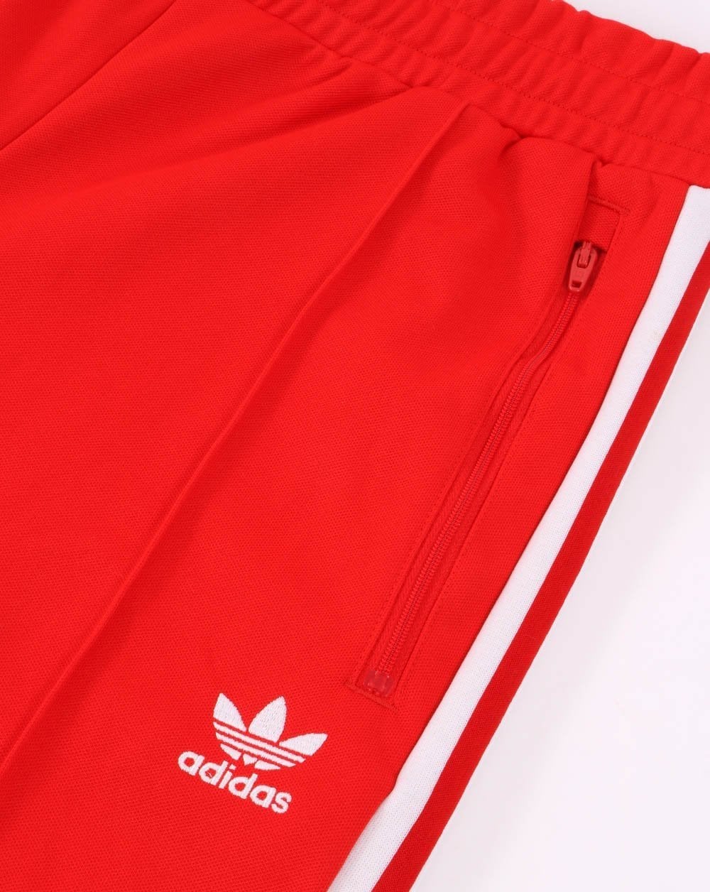 Adidas Originals Beckenbauer Track Pants Vivid Red - Image 4