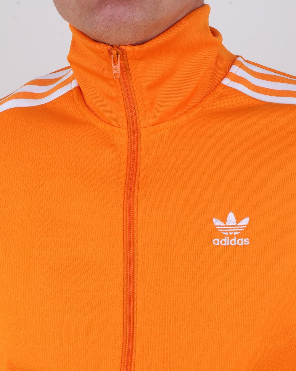Adidas Originals Beckenbauer Track Top Bright Orange - Image 2