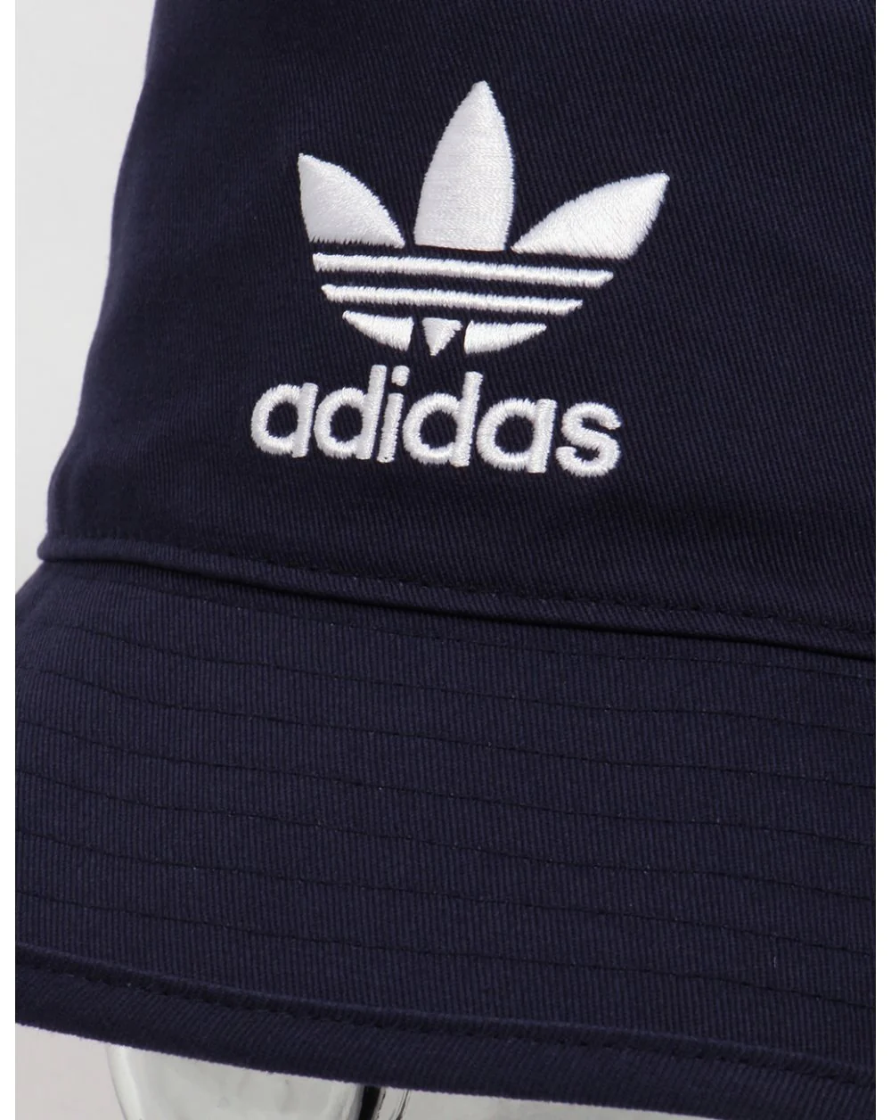 Adidas Originals Bucket Hat With Trefoil Navy - Image 2