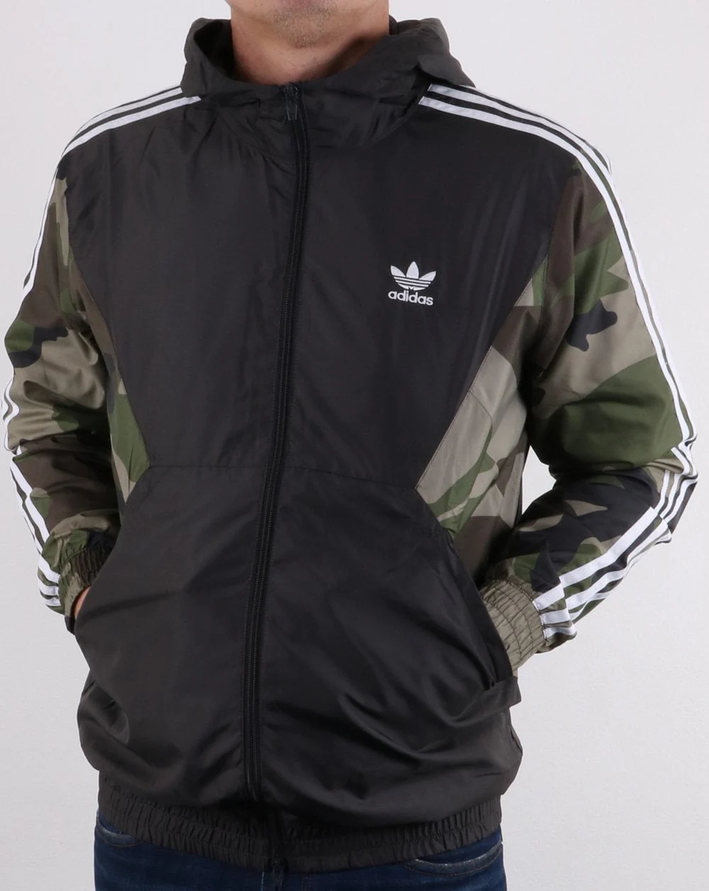 Adidas Originals Camo Windbreaker Khaki Green