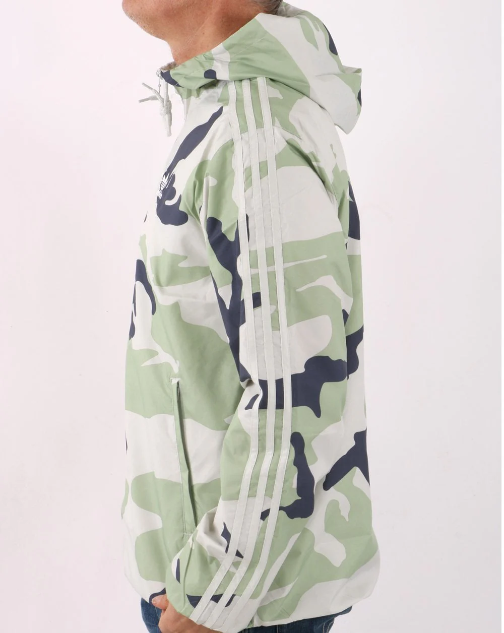 Adidas Originals Camo Windbreaker Orbit Grey - Image 4