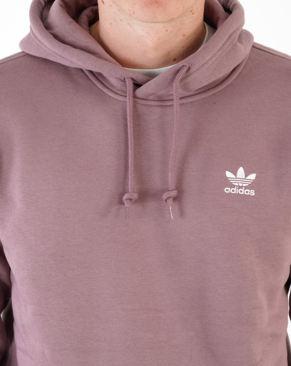 Adidas Originals Essential Hoody Mauve - Image 4