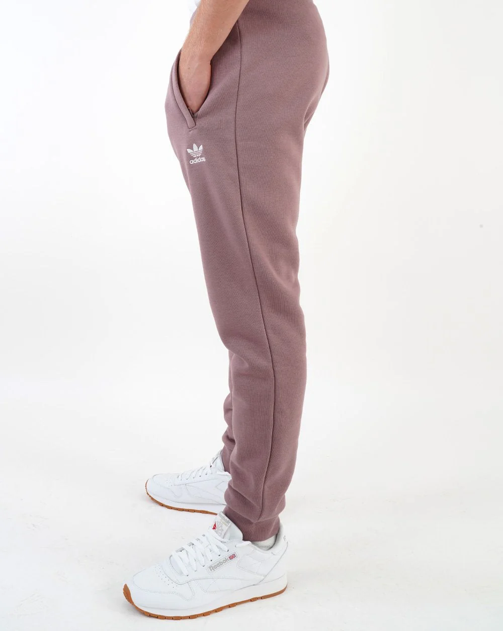 Adidas Originals Essentials Jog Pants Mauve - Image 3