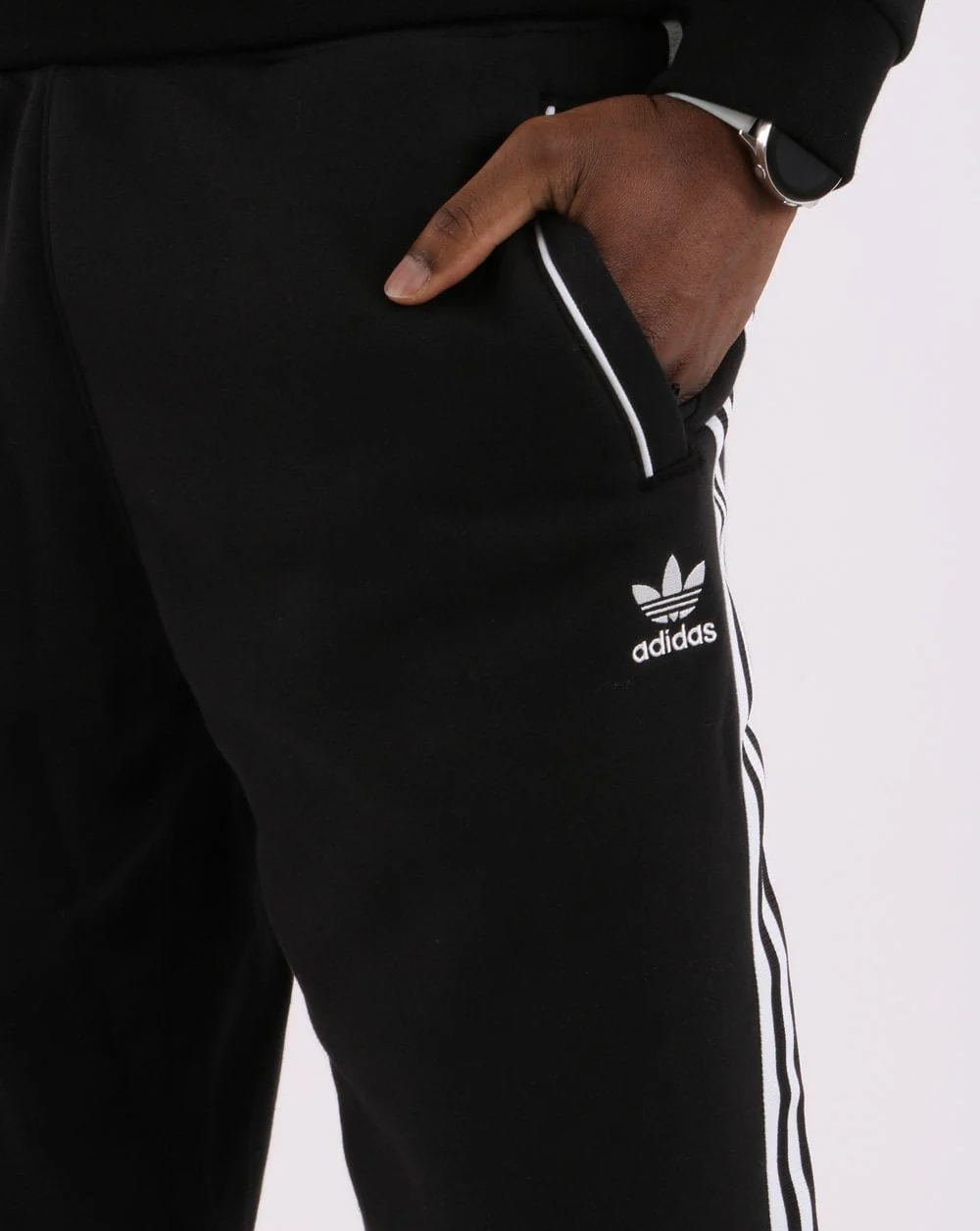 Adidas Originals SST Jog Pants Black/White - Image 2