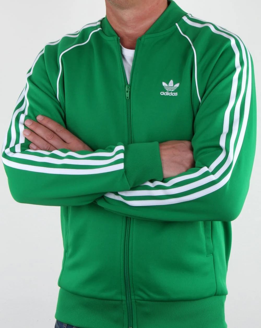 Adidas Originals Superstar Track Top Green