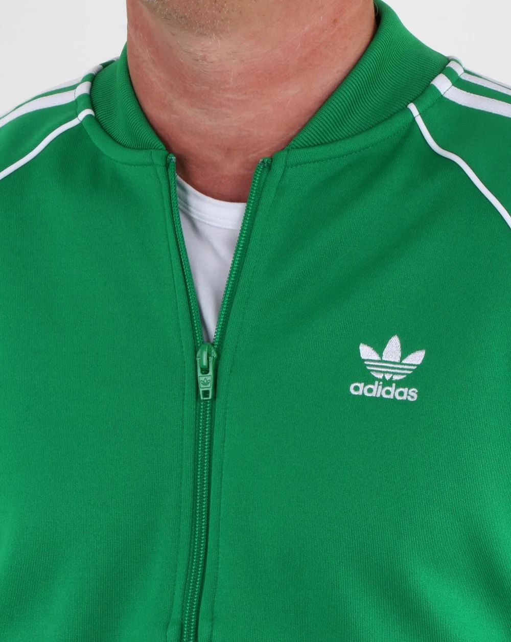 Adidas Originals Superstar Track Top Green - Image 2