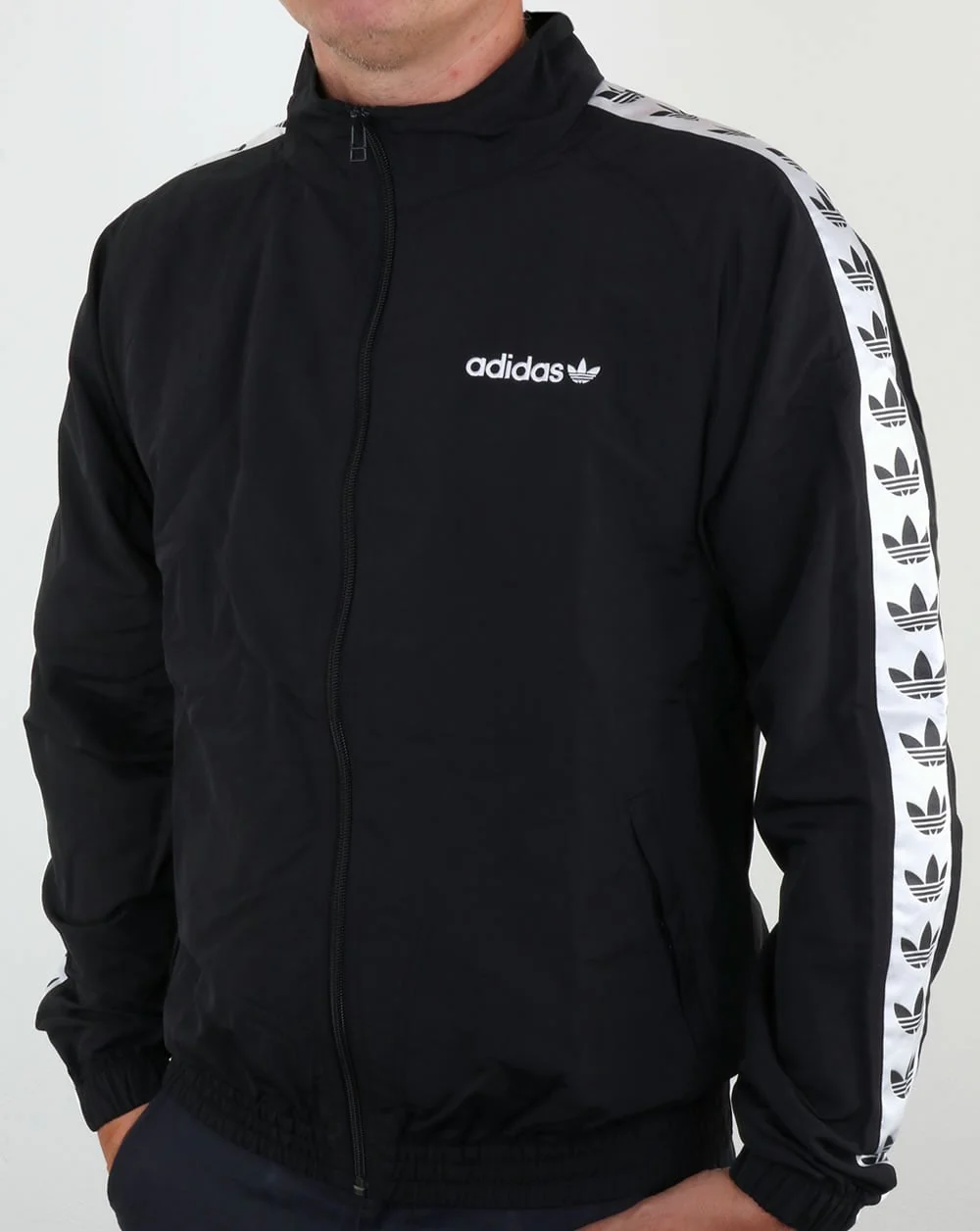 Adidas Originals TNT Tape Wind Jacket Black/White