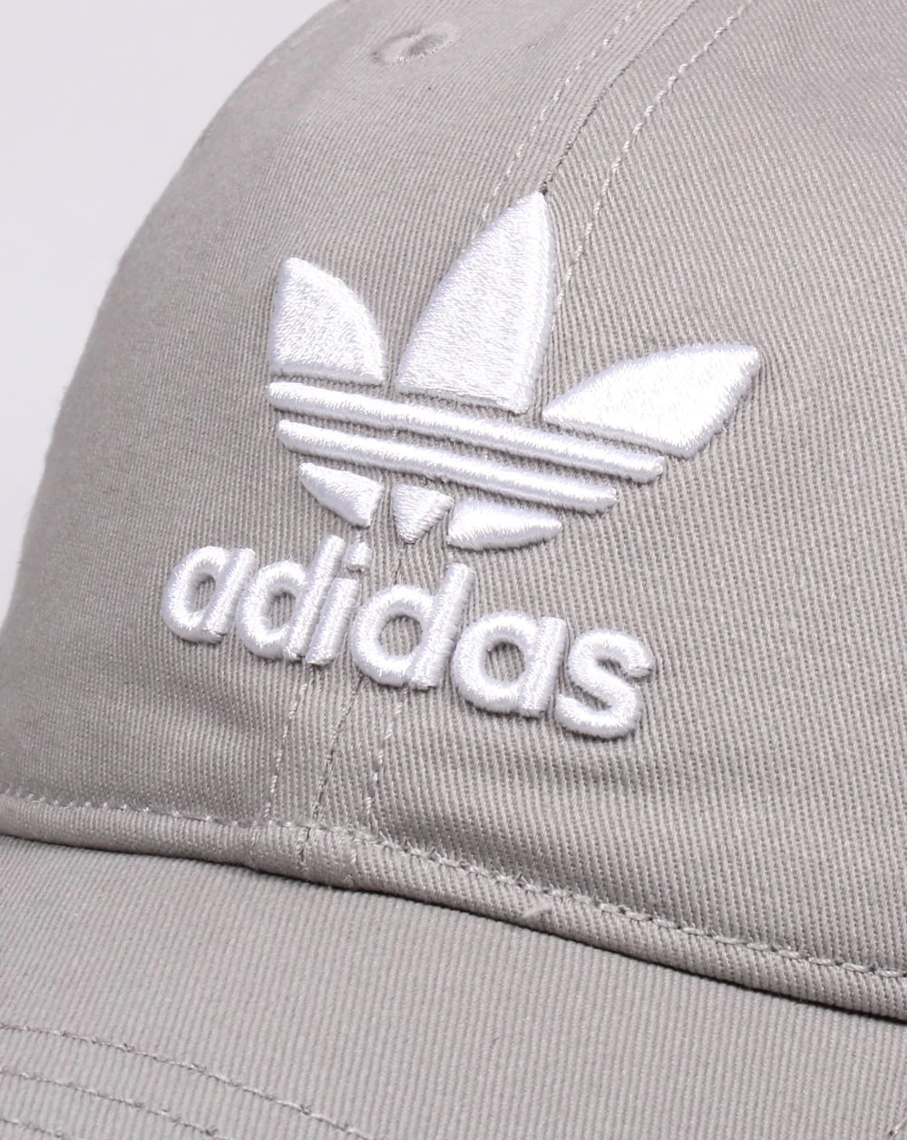 Adidas Originals Trefoil Baseball Cap Grey - Image 2