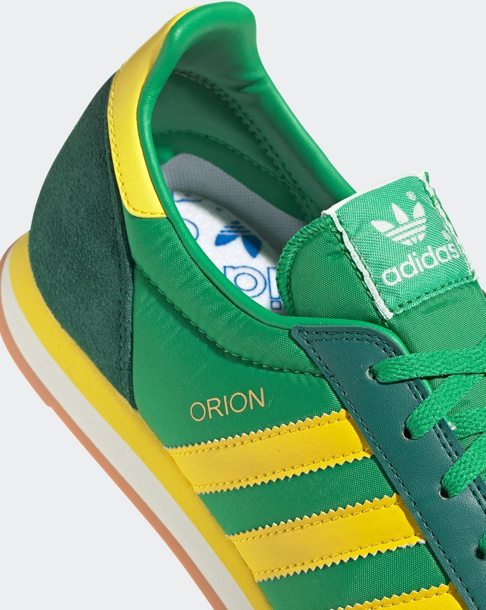 Adidas Orion Trainers Vivid Green/Yellow - Image 2