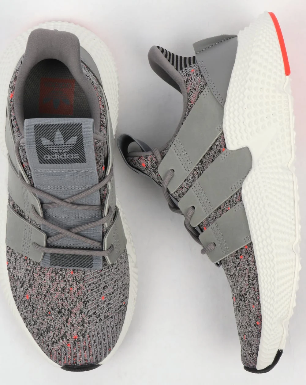 Adidas Prophere Trainers Grey/White - Image 2
